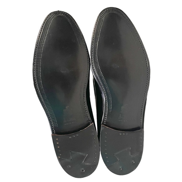 Like New Men Alden 660 Tassel Loafers, Calf Leather, Black, 9.5C main image 7